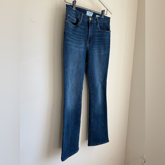 FRAME Le Mini Boot Jeans - Size 27 - Picture 3 of 12
